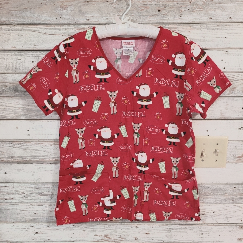 Rudolph small scrub top